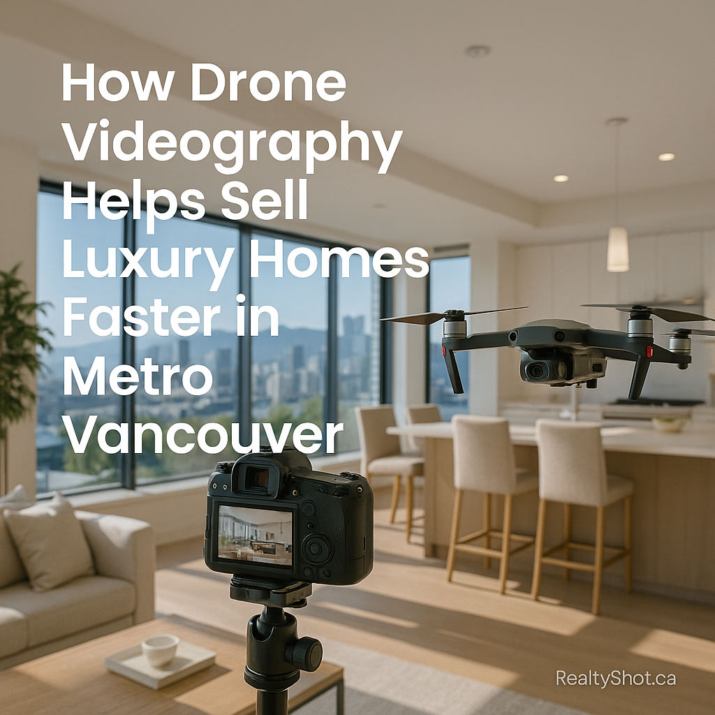 How Drone Videography Helps Sell Luxury Homes Faster in Metro Vancouver