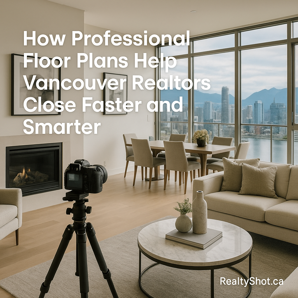 How Professional Floor Plans Help Vancouver Realtors Close Faster and Smarter
