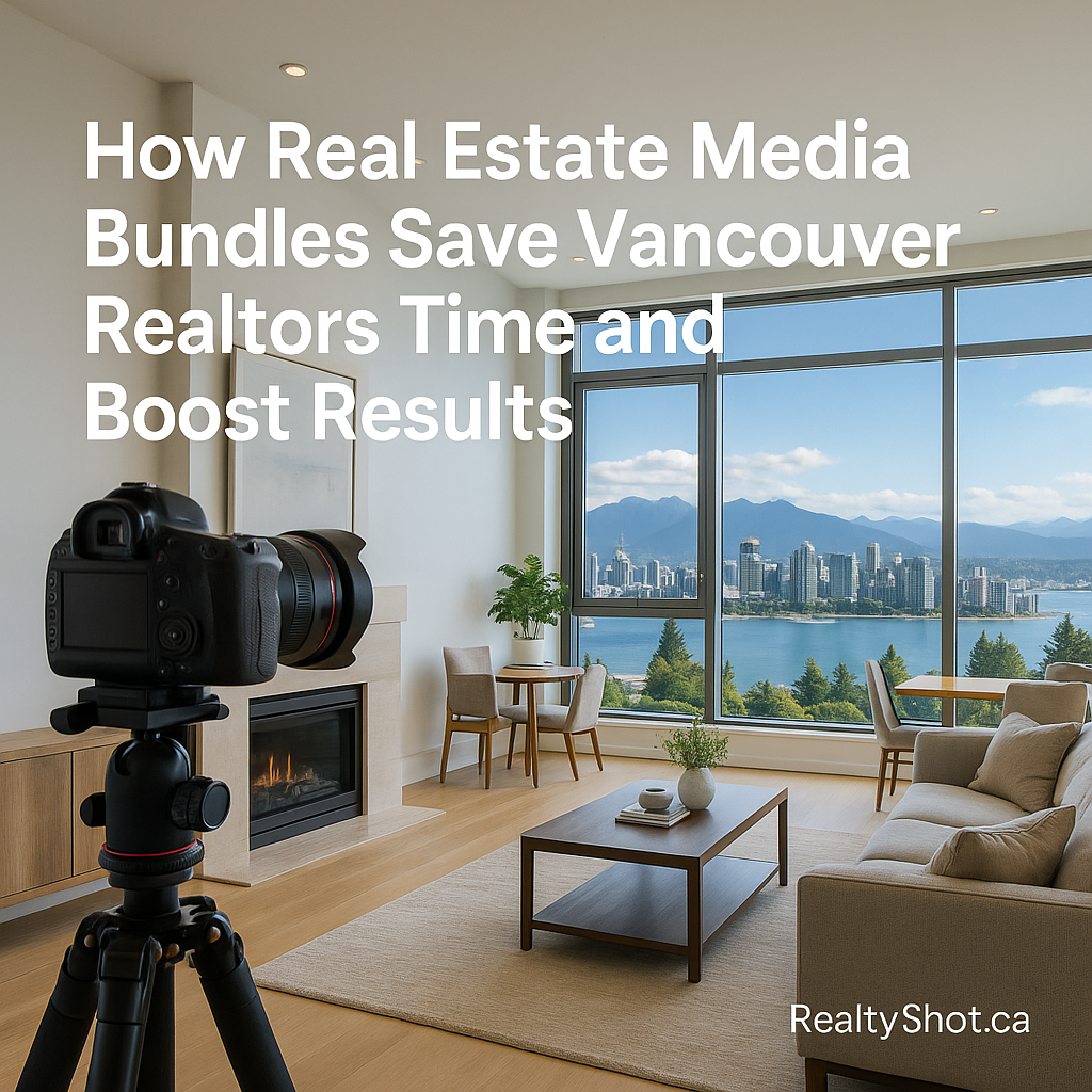 How Real Estate Media Bundles Save Vancouver Realtors Time and Boost Results
