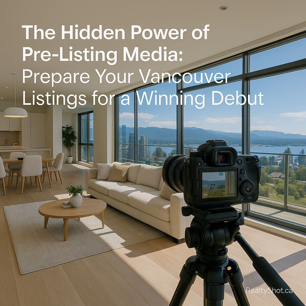 The Hidden Power of Pre-Listing Media: Prepare Your Vancouver Listings for a Winning Debut