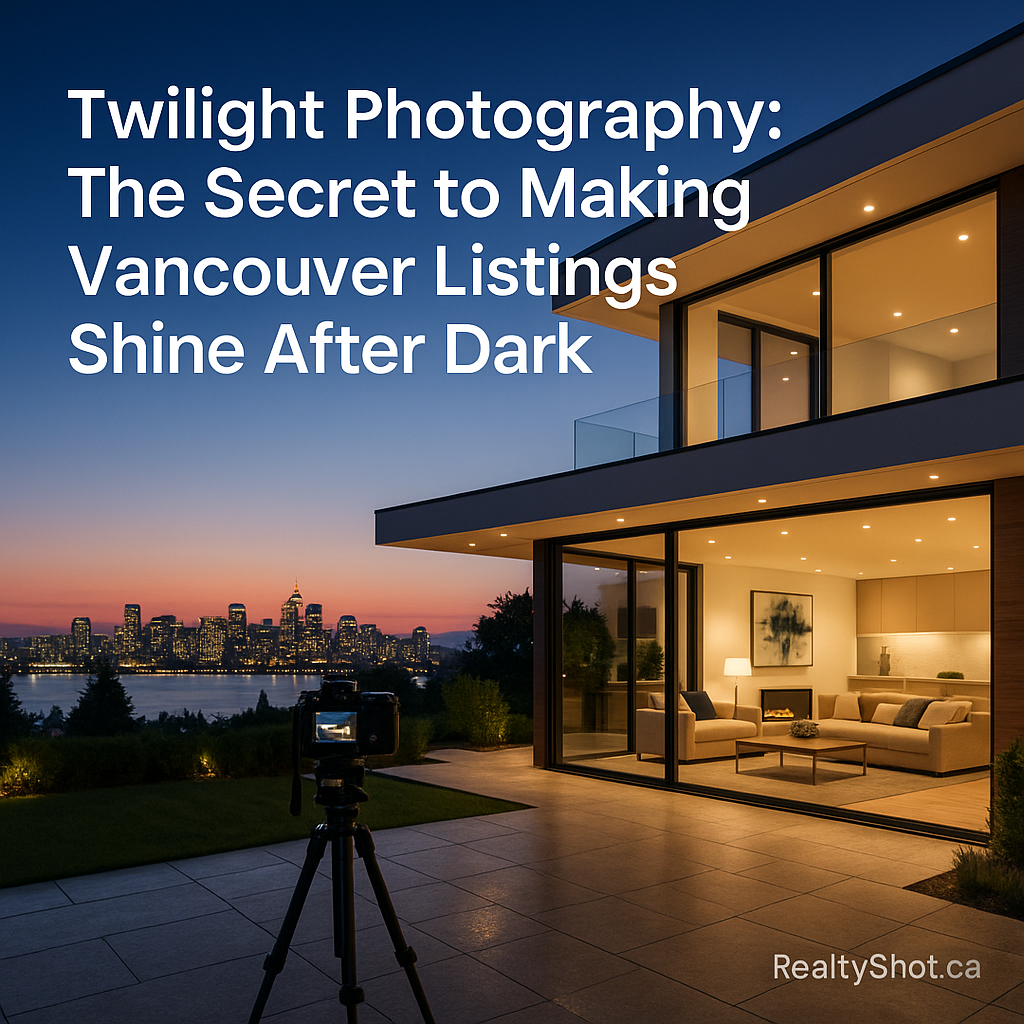 Twilight Photography: The Secret to Making Vancouver Listings Shine After Dark