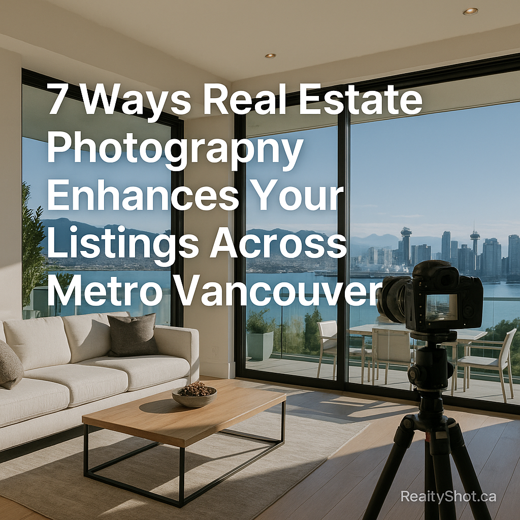 7 Ways Real Estate Photography Enhances Your Listings Across Metro Vancouver