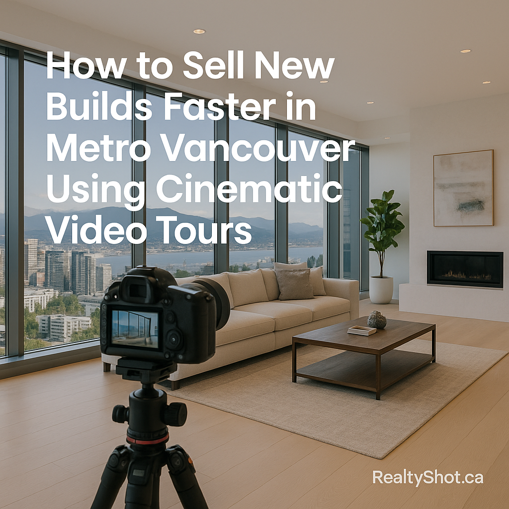 How to Sell New Builds Faster in Metro Vancouver Using Cinematic Video Tours