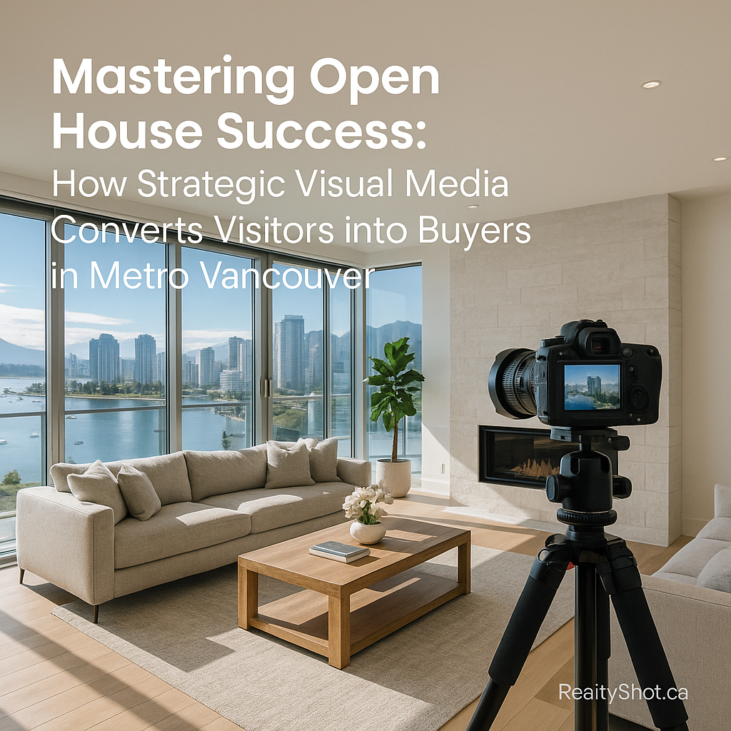 Mastering Open House Success: How Strategic Visual Media Converts Visitors into Buyers in Metro Vancouver