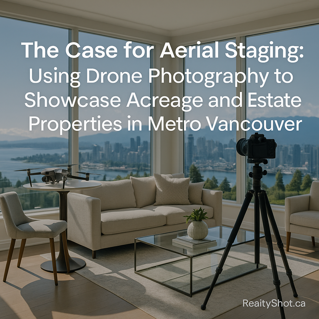 The Case for Aerial Staging: Using Drone Photography to Showcase Acreage and Estate Properties in Metro Vancouver