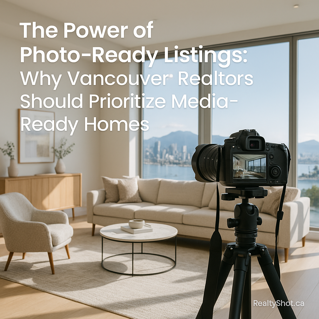 The Power of Photo-Ready Listings: Why Vancouver Realtors Should Prioritize Media-Ready Homes
